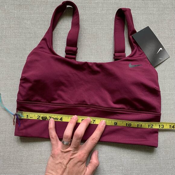 NIKE Swim Set New with tags Burgundy Red Workout Small Medium Sport Mismatch - Picture 11 of 14